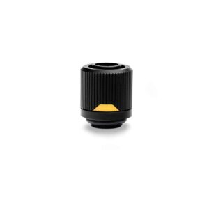 EKWB EK-Quantum Torque STC-10/13 Compression Fitting for Soft Tubing, 10/13mm (3/8" ID, 1/2" OD), Black