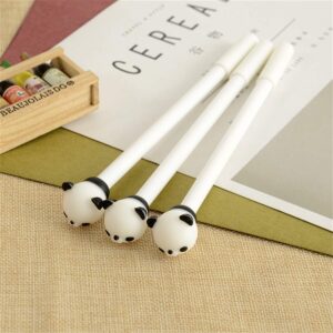 Cartoon Rabbit, Panda, Pig, Tiger Shape Originality Fashion Designed Gel Pens Cartoon ballpoint pen Cute Creative Stationery and Office Supplies (12)