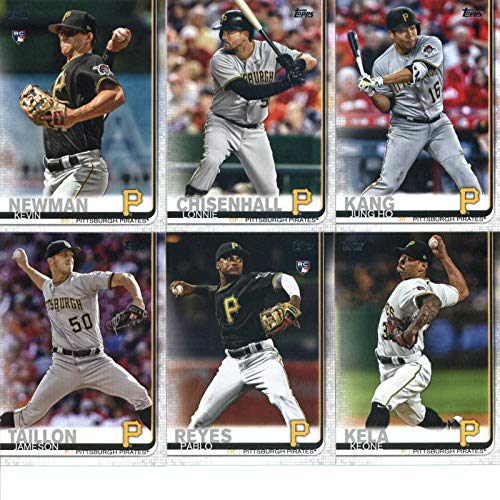 2019 Topps Complete (Series 1 & 2) Baseball Pittsburgh Pirates Team Set of 23 Cards: Nick Burdi(#43), PNC Park(#48), Corey Dickerson(#89), Trevor Williams(#96), Joe Musgrove(#104), Felipe Vázquez(#194), Gregory Polanco(#198), Josh Bell(#208), Colin Moran(