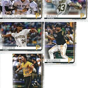 2019 Topps Complete (Series 1 & 2) Baseball Pittsburgh Pirates Team Set of 23 Cards: Nick Burdi(#43), PNC Park(#48), Corey Dickerson(#89), Trevor Williams(#96), Joe Musgrove(#104), Felipe Vázquez(#194), Gregory Polanco(#198), Josh Bell(#208), Colin Moran(