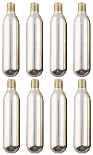 Leak Saver - Leak Shot Refrigerant Grade CO2 Refill Cartridges (8 Pack) - Refill for The Leak Shot HVAC Kit (Sold Separately) - for A/C & Refrigeration Systems - USA Made