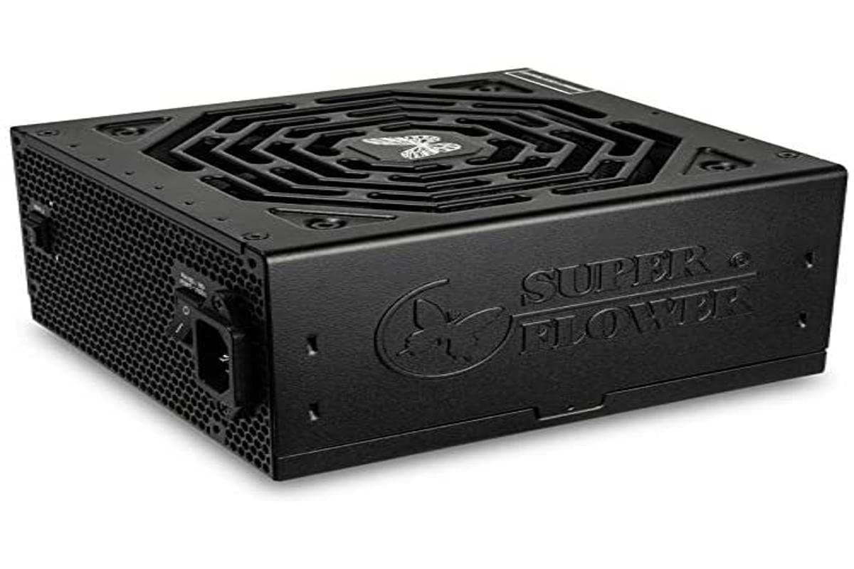 Super Flower Leadex III Gold 750W 80+ Gold, ECO Fanless & Silent Mode, Full Modular Power Supply, Fluid Dynamic Bearing Fan,10 Year Warranty, SF-750F14HG (750W)