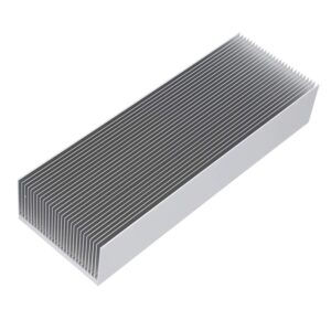 awxlumv extra large heat sinks aluminum 15.75" x2.71" x 1.41" / 400x69x36mm high power heatsink diffusion cooling module cooler 27 fin radiator for led light amplifier transistor semiconductor pcb