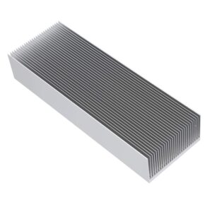 Awxlumv Extra Large Heat Sinks Aluminum 15.75" x2.71" x 1.41" / 400x69x36mm High Power Heatsink Diffusion Cooling Module Cooler 27 Fin Radiator for LED Light Amplifier Transistor Semiconductor PCB