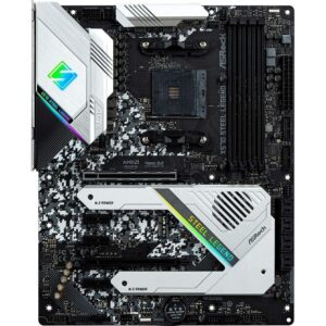 ASRock AM4/X570 Steel Legend/4DDR4/HDMI/DP/R45 Motherboard