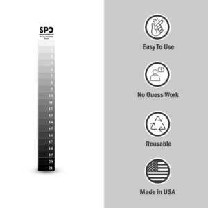 Screen Print Direct® 21 Step Wedge Calculator - Screen Printing Stouffer Calculator, Dial in Exposure Times - Screen Printing Emulsion and Screen Printing Screens, Screen Printing Supplies