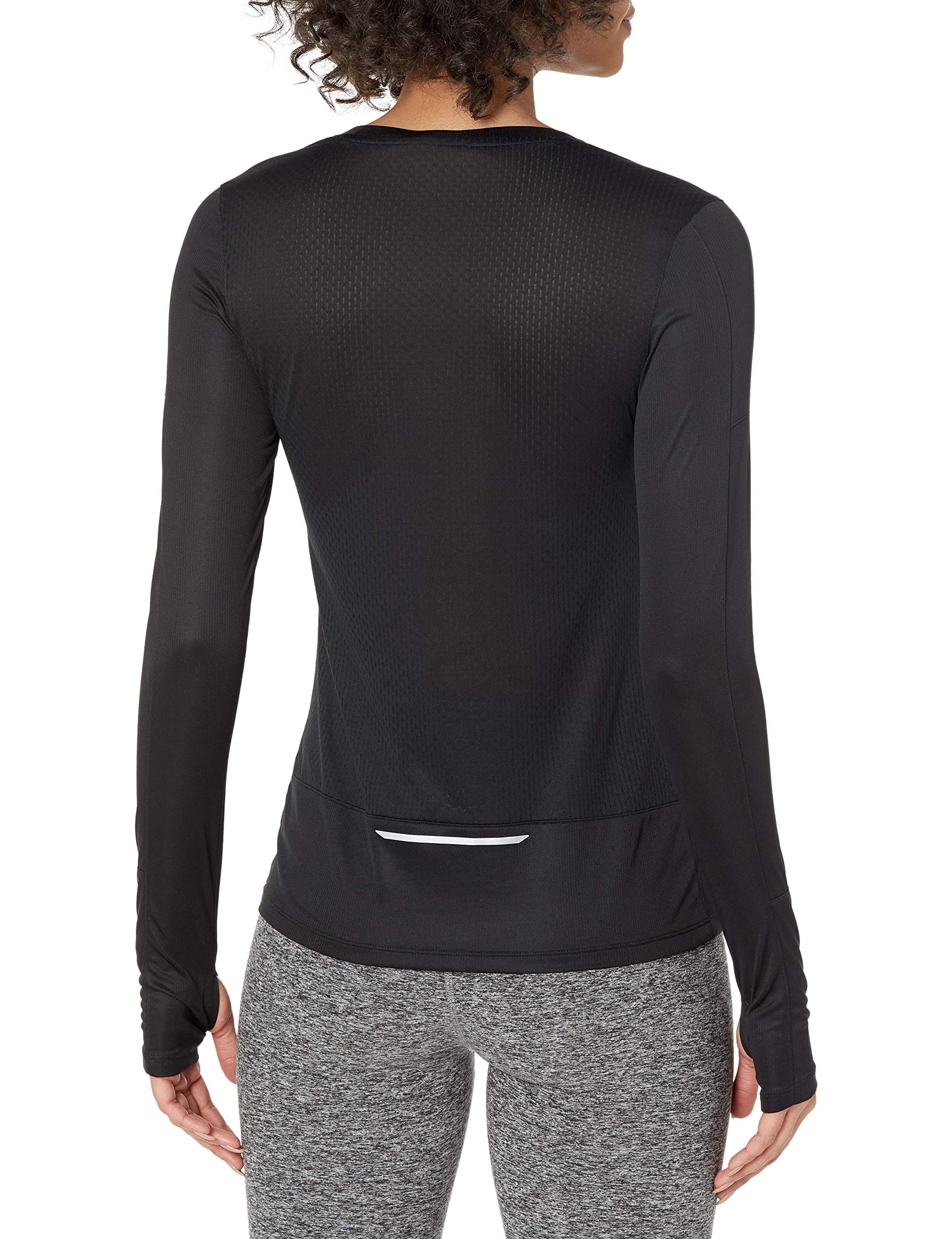 Reebok Running Essentials Long Sleeve Tee, Black, Medium