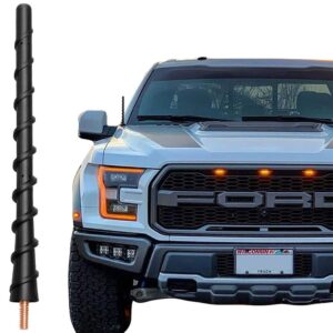 ksaauto short antenna for 2019-2023 2024 ford f150 accessories truck dodge ram 1500 accessories, car ford f-150 f250 f350 ford bronco raptor dodge ram 2500 3500 classic warlock antenna replacement