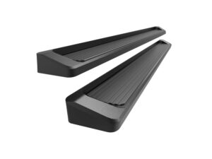 aps 6in black running boards compatible with ford ranger supercrew cab 19-23