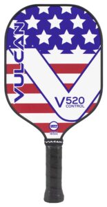 vulcan v520 control pickleball paddle (americana)