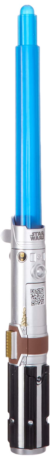 Star Wars Rey Electronic Blue Lightsaber Toy for Ages 6 & Up with Lights, Sounds, & Phrases Plus Access to Training Videos