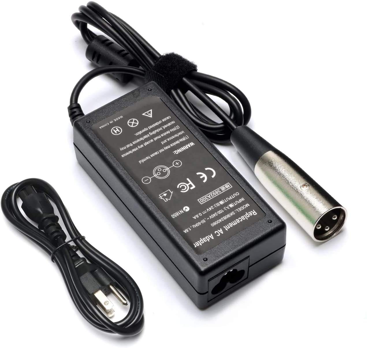 Electric Scooter Battery Charger for eZip 750 E750 400 E400 500 E500 450 900 eZip 4.0 4.5 E-4.5 Schwinn S180 S500 S750 Trailz Electric Bike Motor Bicycle Parts-24V 0.6A 36W