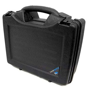 CASEMATIX Wireless Microphone Case Compatible with Shure, AKG, Sennheiser, GTD, Innopow, Fifine and Other Mic Receivers and Transmitters in Customizable Foam - Case Only for Mics