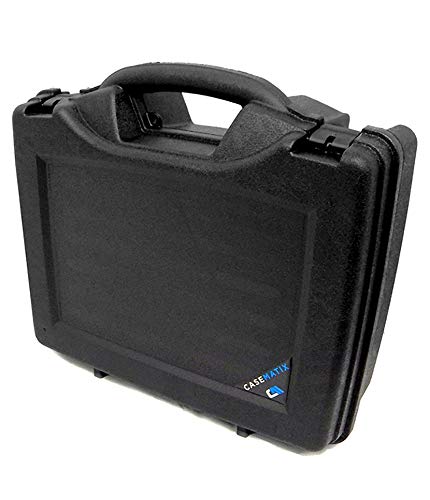 CASEMATIX Wireless Microphone Case Compatible with Shure, AKG, Sennheiser, GTD, Innopow, Fifine and Other Mic Receivers and Transmitters in Customizable Foam - Case Only for Mics