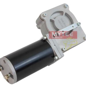 Mytee Products 900W 90:1 Tarp Motor for Dump Truck Tarp Systems with Chrome Cover 12VDC / 43 AMPS / 50 RPM (1 Year Warranty)