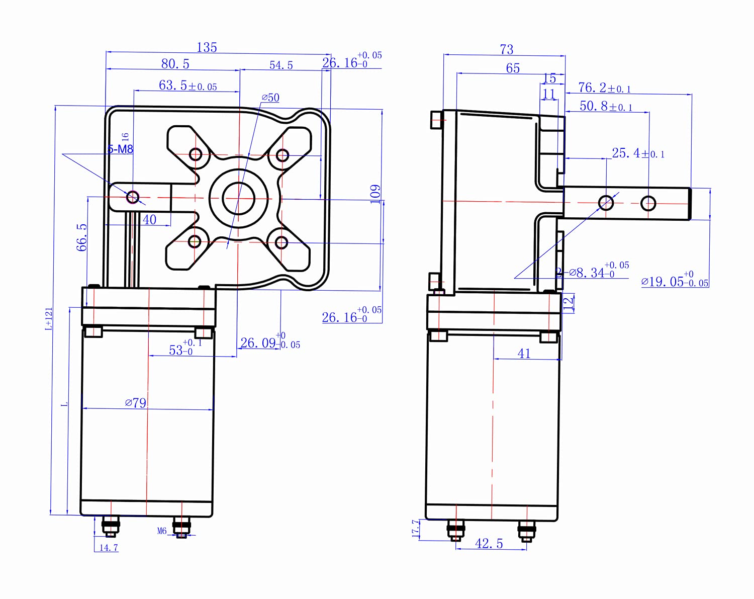 Mytee Products 900W 90:1 Tarp Motor for Dump Truck Tarp Systems with Chrome Cover 12VDC / 43 AMPS / 50 RPM (1 Year Warranty)