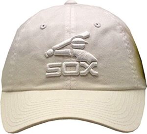 white sox hat slouch batterman white