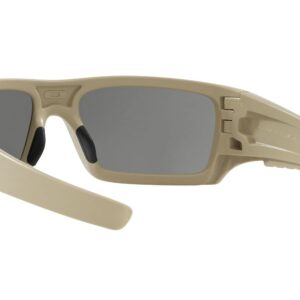 Oakley Men's OO9253 Det Cord Rectangular Sunglasses, Desert Tan, 61 mm