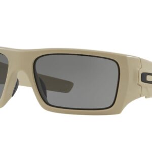 Oakley Men's OO9253 Det Cord Rectangular Sunglasses, Desert Tan, 61 mm