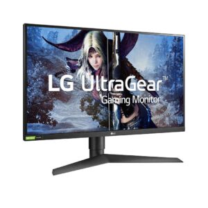 LG UltraGear QHD 27-Inch Gaming Monitor 27GL850-B, Nano IPS 1ms (GtG) with HDR 10 Compatibility and NVIDIA G-SYNC, 144Hz, Black