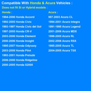 Radiator Cap, Replace 19045-PAA-A01, 19045PAAA01 Compatible with Honda Acura - 1994-2005 Accord, 1993-2005 Civic, 2002-2005 CRV, 1995-2007 Odyssey, 2003-2008 Pilot, 1995-2005 TL, 00-05 S2000, More