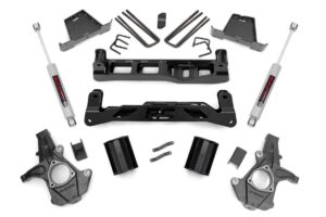 rough country 7.5" lift kit for 2007-2013 chevy/gmc 1500 2wd - 26330