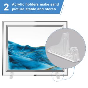 Coitak Moving Sand Art Picture, Dynamic Sand Picture, Desktop Sand Art for Home Decor and Office (12x10inch)