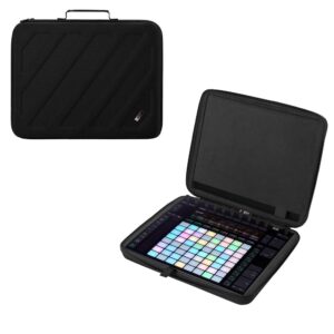bubm travel carrying protective case for ableton push 2 controller,waterproof & shockproof