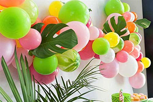 100 Pack Watermelon Party Decorations Balloon Garland & Arch Kit 100 Balloons for Wedding Baby Shower Birthday Party Backdrop