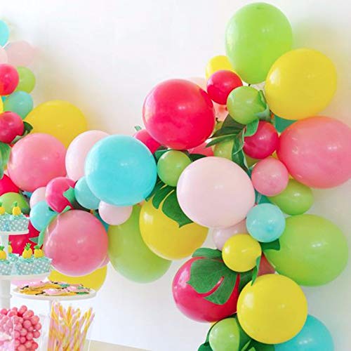 100 Pack Watermelon Party Decorations Balloon Garland & Arch Kit 100 Balloons for Wedding Baby Shower Birthday Party Backdrop