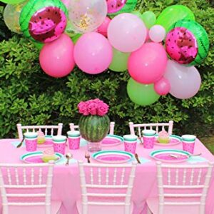 100 Pack Watermelon Party Decorations Balloon Garland & Arch Kit 100 Balloons for Wedding Baby Shower Birthday Party Backdrop