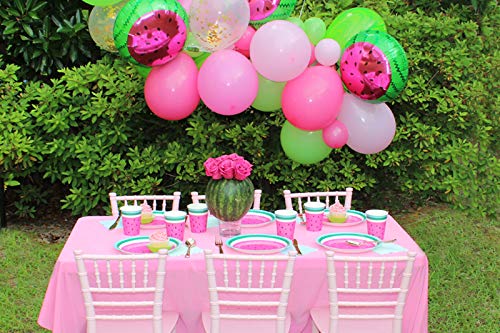 100 Pack Watermelon Party Decorations Balloon Garland & Arch Kit 100 Balloons for Wedding Baby Shower Birthday Party Backdrop