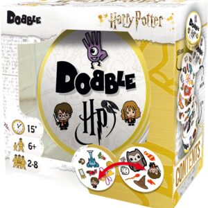 Asmodee | Harry Potter Dobble | Card Game | Ages 6+ | 2-8 Players | 15 Minutes Playing Time