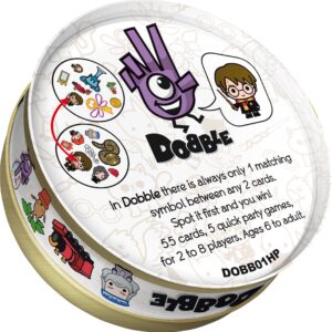 Asmodee | Harry Potter Dobble | Card Game | Ages 6+ | 2-8 Players | 15 Minutes Playing Time