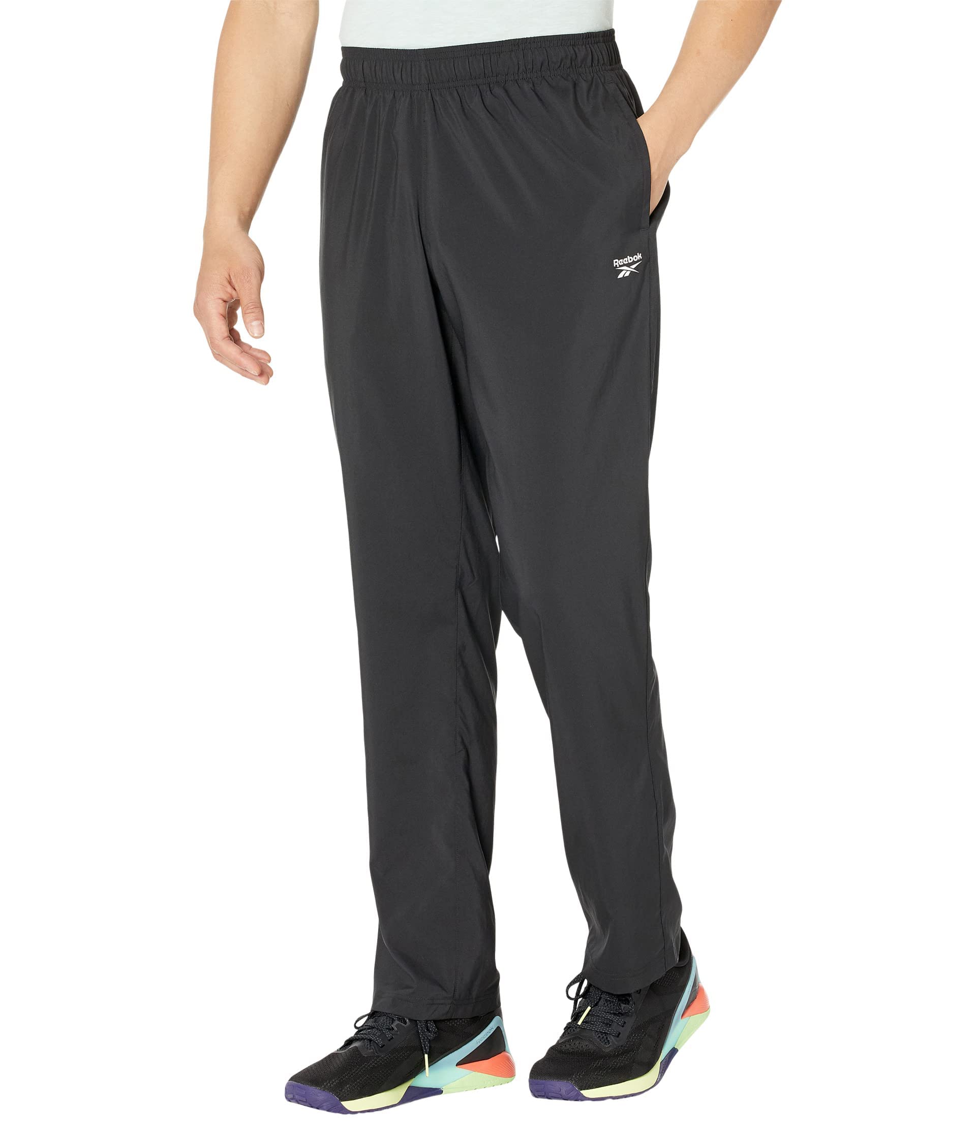 Reebok Training Essentials Woven Pant, Black, Medium