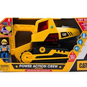 CAT Construction Toys, Power Action Crew Excavator, Light & Sound, Battery Operated, Ages 3+