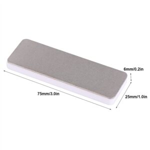 Mini Double Sided Sharpening Stone ArtificialCeramic Whetstone Knife Sharpener Tool for Home Kitchen