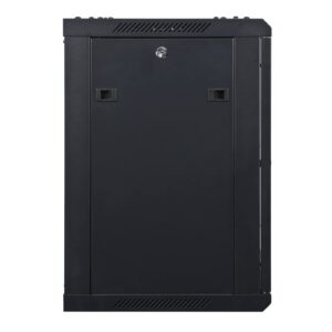 AEONS 12U Professional Wall Mount Network Server Cabinet Enclosure 19-Inch Server Network Rack 16-Inches Deep Black