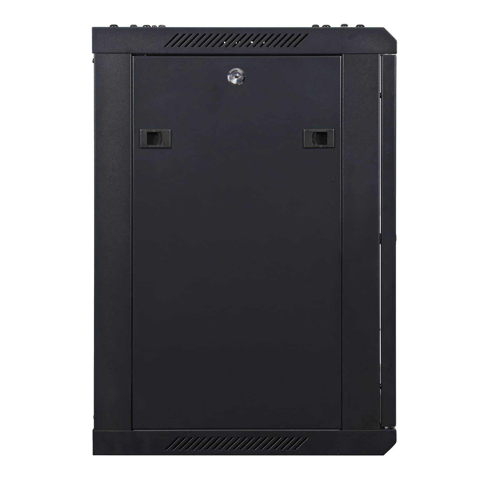 AEONS 12U Professional Wall Mount Network Server Cabinet Enclosure 19-Inch Server Network Rack 16-Inches Deep Black