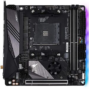 GIGABYTE X570 I AORUS Pro Wi-Fi (AMD Ryzen 3000/X570/Mini-Itx/PCIe4.0/DDR4/USB 3.1/Realtek ALC1220-Vb/DisplayPort 1.4/2xHDMI 2.0B/RGB Fusion 2.0/Gaming Motherboard)