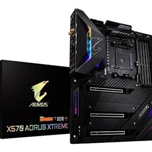 GIGABYTE X570 AORUS Xtreme (AMD Ryzen 5000/X570/E-ATX/PCIe4.0/DDR4/Aqantia 10GbE LAN/RGB Fusion 2.0/Fins-Array Heatsink/3xM.2 Thermal Guard/USB3.1/Gaming Motherboard)