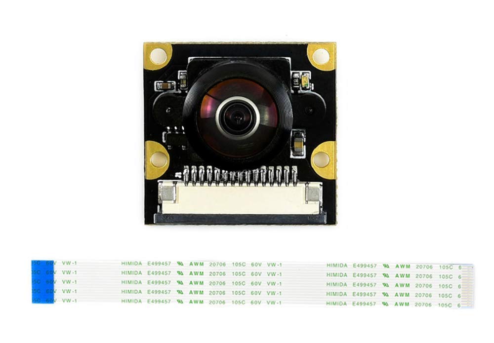 IMX219-200 Camera Module 8 Megapixels 3280 × 2464 Sensor IMX219 200 Degree Supports Raspberry Pi 5 4 Jetson Nano Developer Kit Suits AI Computer Project @XYGStudy