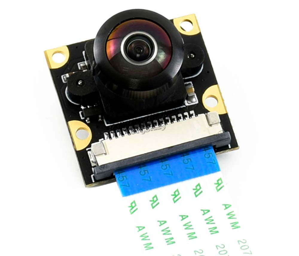 IMX219-200 Camera Module 8 Megapixels 3280 × 2464 Sensor IMX219 200 Degree Supports Raspberry Pi 5 4 Jetson Nano Developer Kit Suits AI Computer Project @XYGStudy