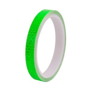 Reflective Tape Green 0.5"X10'-Waterproof Self-Adhesive Trailer Reflector Tape-Reflective Tape for Trucks,Trailers,Cars.Warning Caution Conspicuity Tape