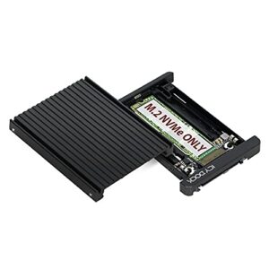 icy dock m.2 pcie 3.0/4.0 nvme ssd to 2.5" u.2 ssd converter / mounting adapter with heatsink | ezconvert mb705m2p-b