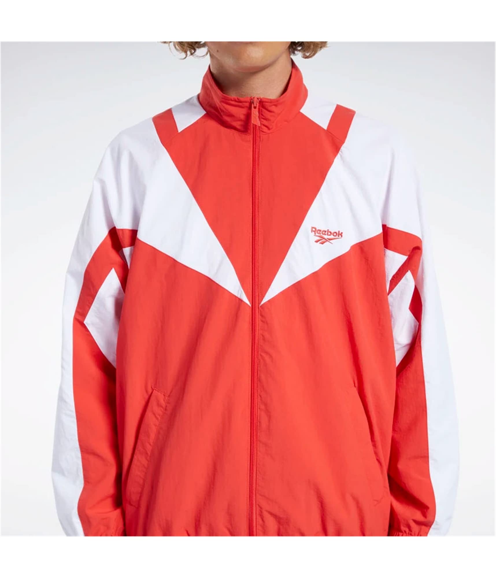 Reebok Classic Sport Twin Vector Jacket, Radiant Red, M