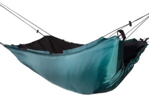 lawson hammock underquilt blanket for camping, ultralight backpacking, green