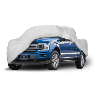 motor trend t-800 truck cover for ford f-150 2001-2019 super crew/cab short bed custom fit all weather waterproof pickup protection