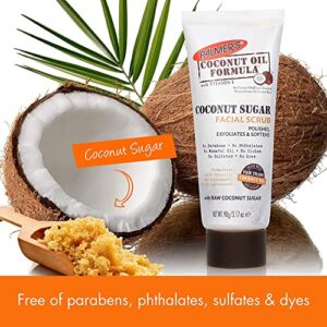 Palmers Coconut Sugar Facial Scrub 3.17 Ounce (2 Pack)