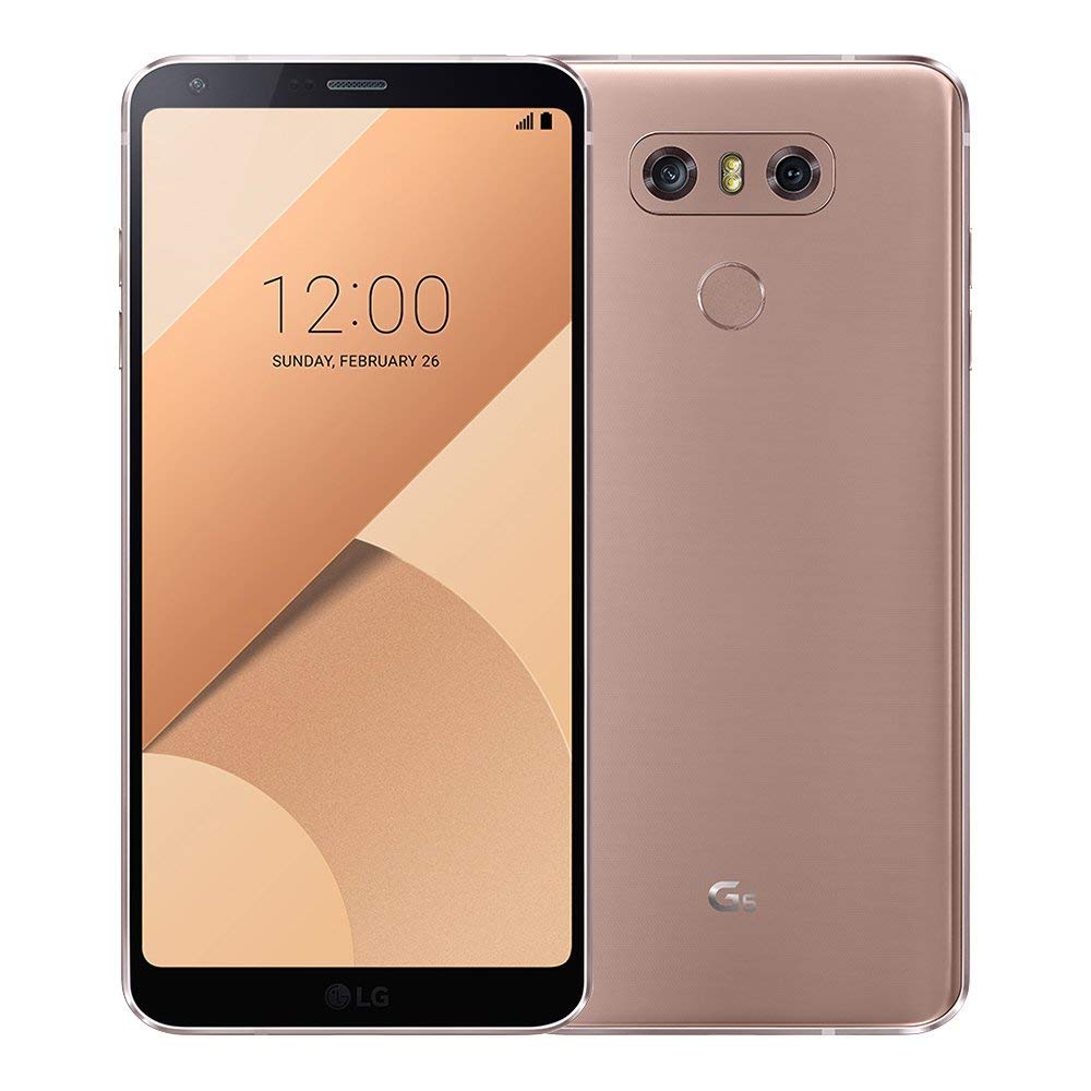 LG G6 H870DS 64GB Gold, 5.7", Dual Sim, 4GB RAM, GSM Unlocked International Model, No Warranty (Renewed)